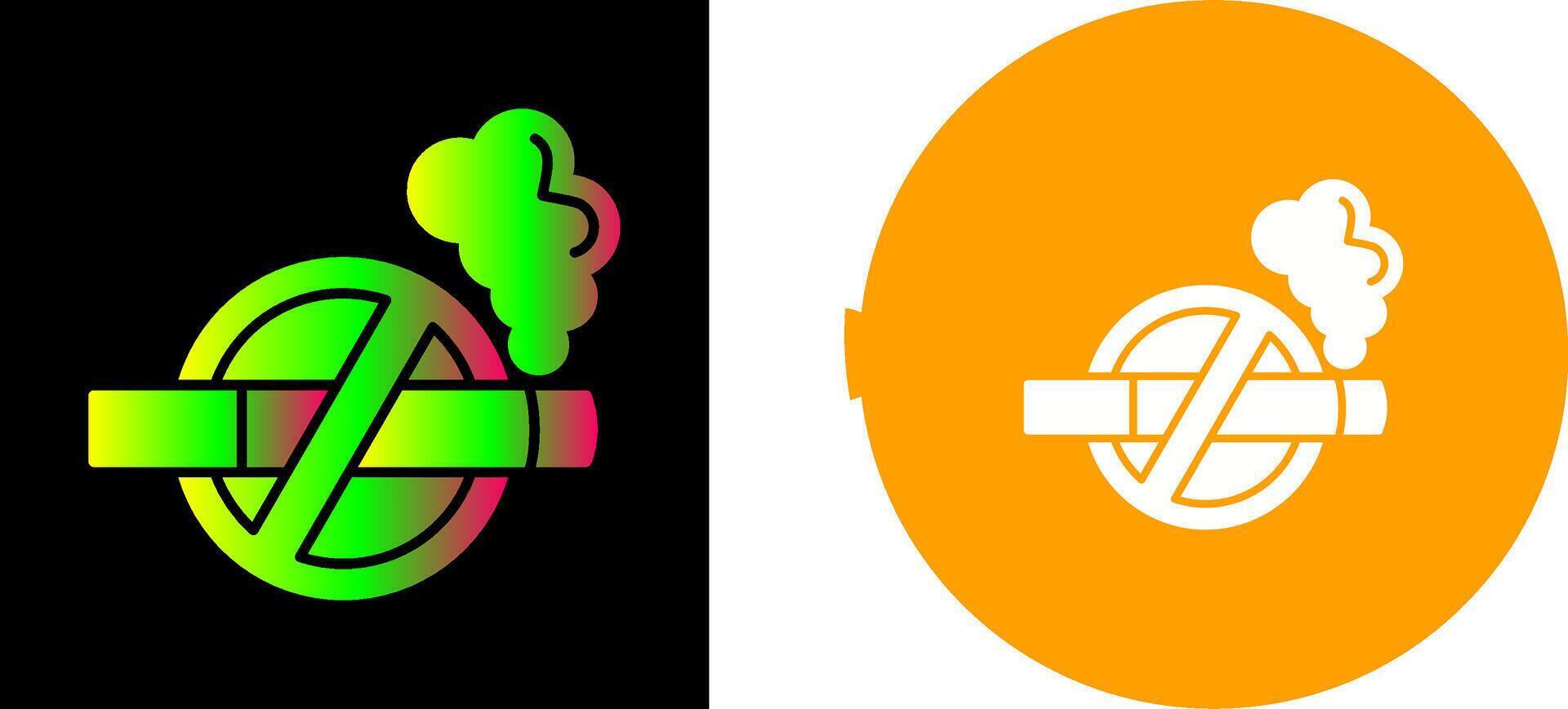 No Tobacco Icon Design vector
