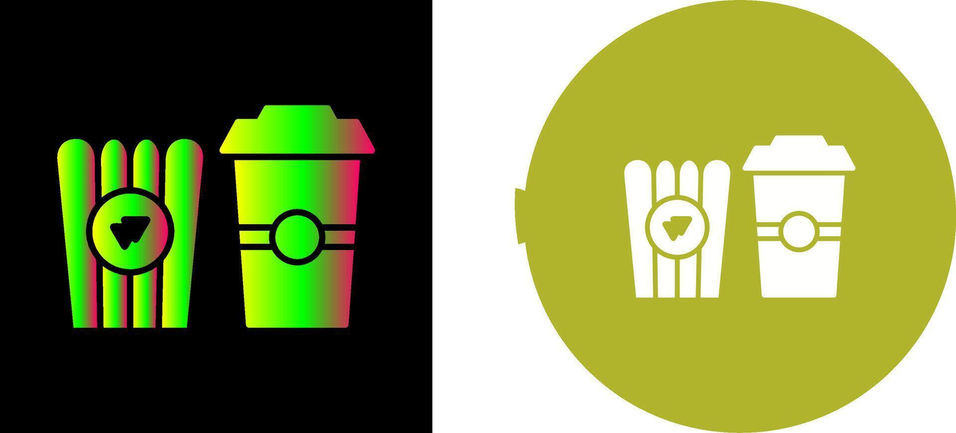 Snack Icon Design vector