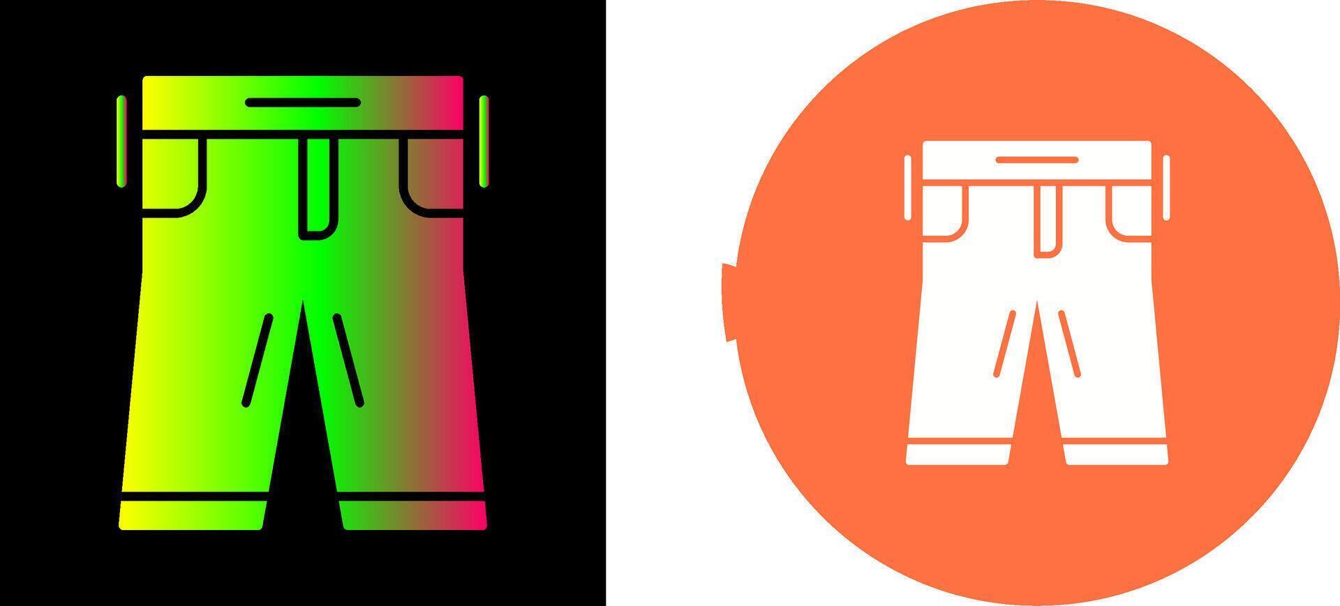 Pants Icon Design vector