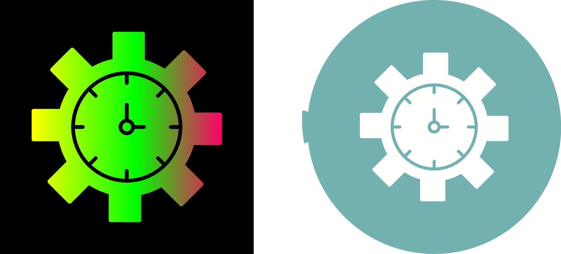 Time Management Icon Design vector
