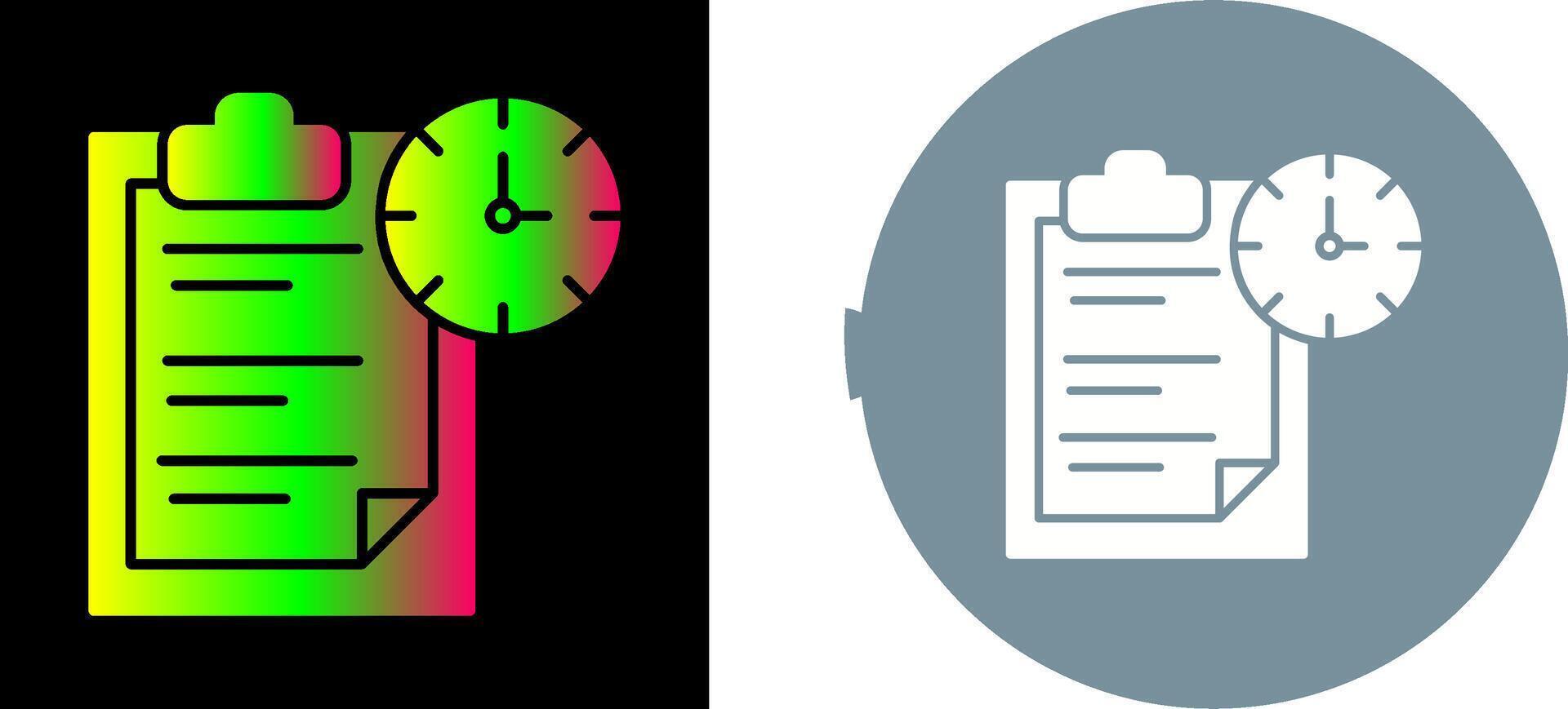 Task Management Icon Design vector