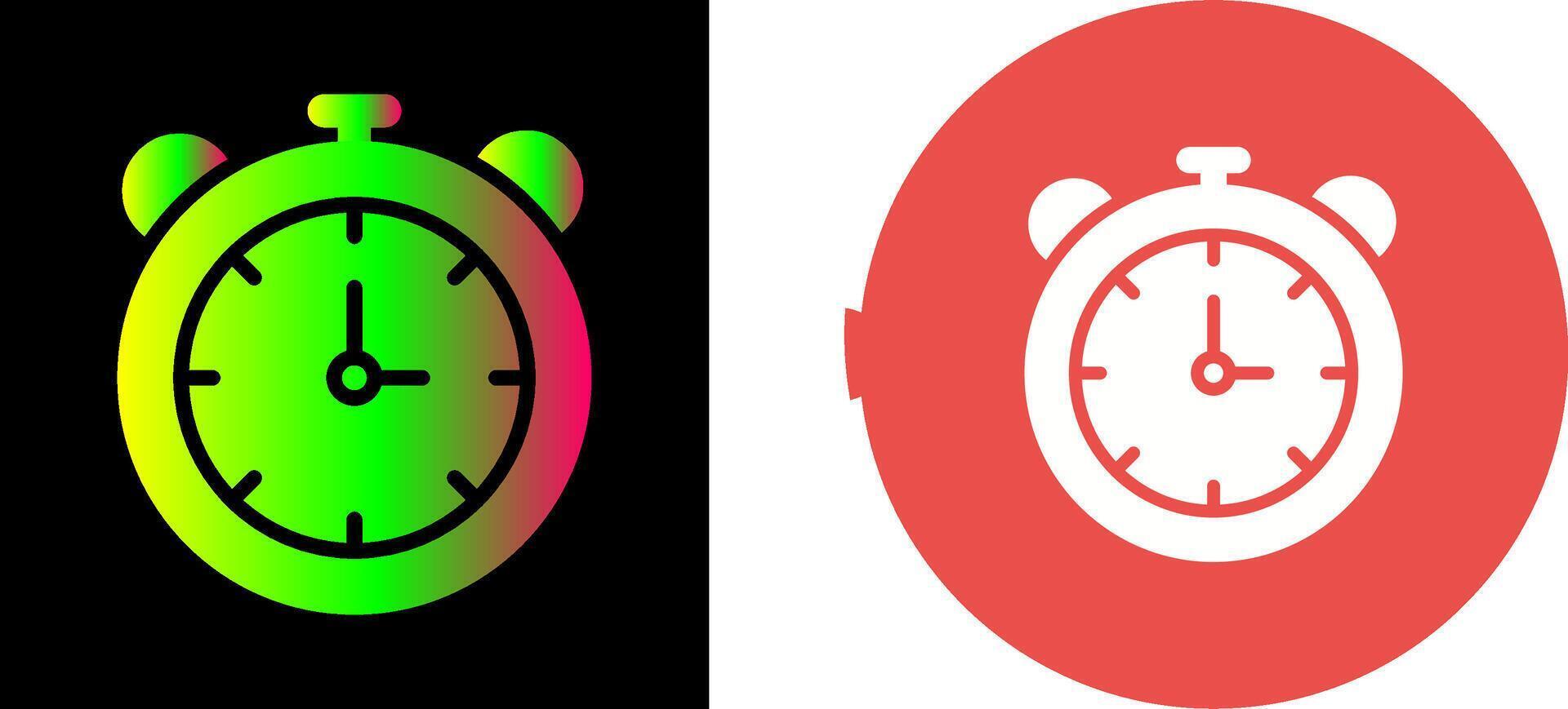 Stopwatch Icon Design vector