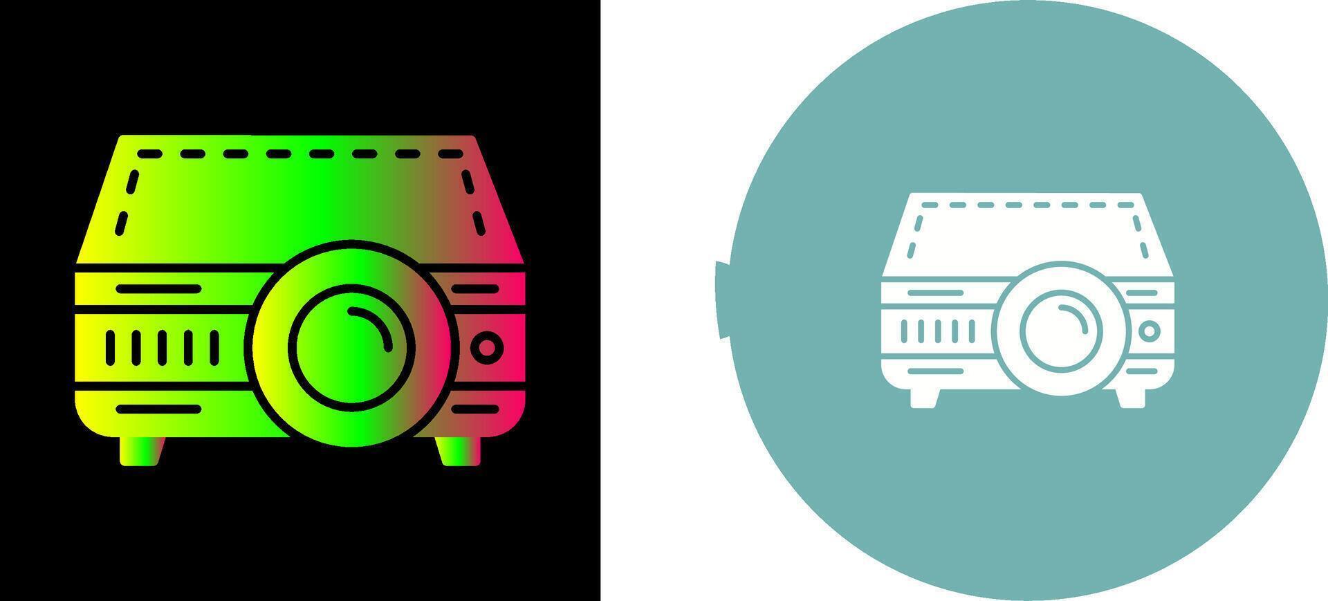 Projector Icon Design vector