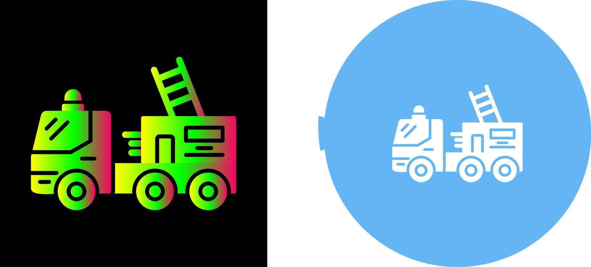 Fire Truck Icon Design vector