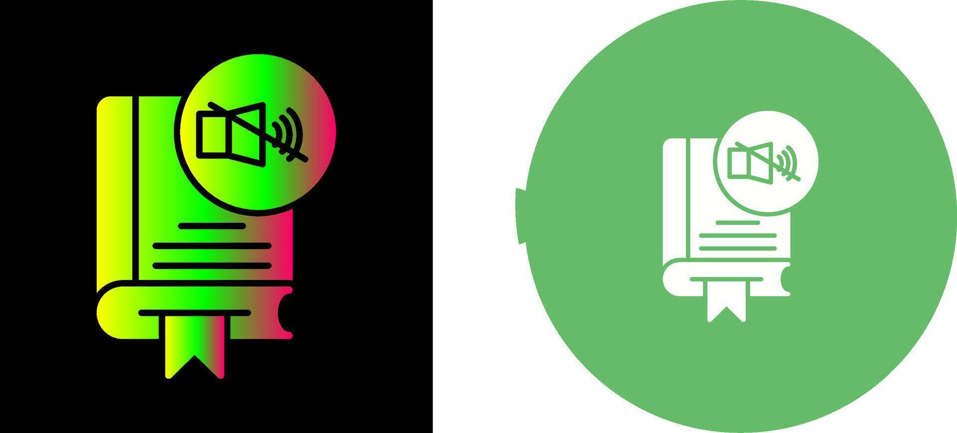 Mute Icon Design vector