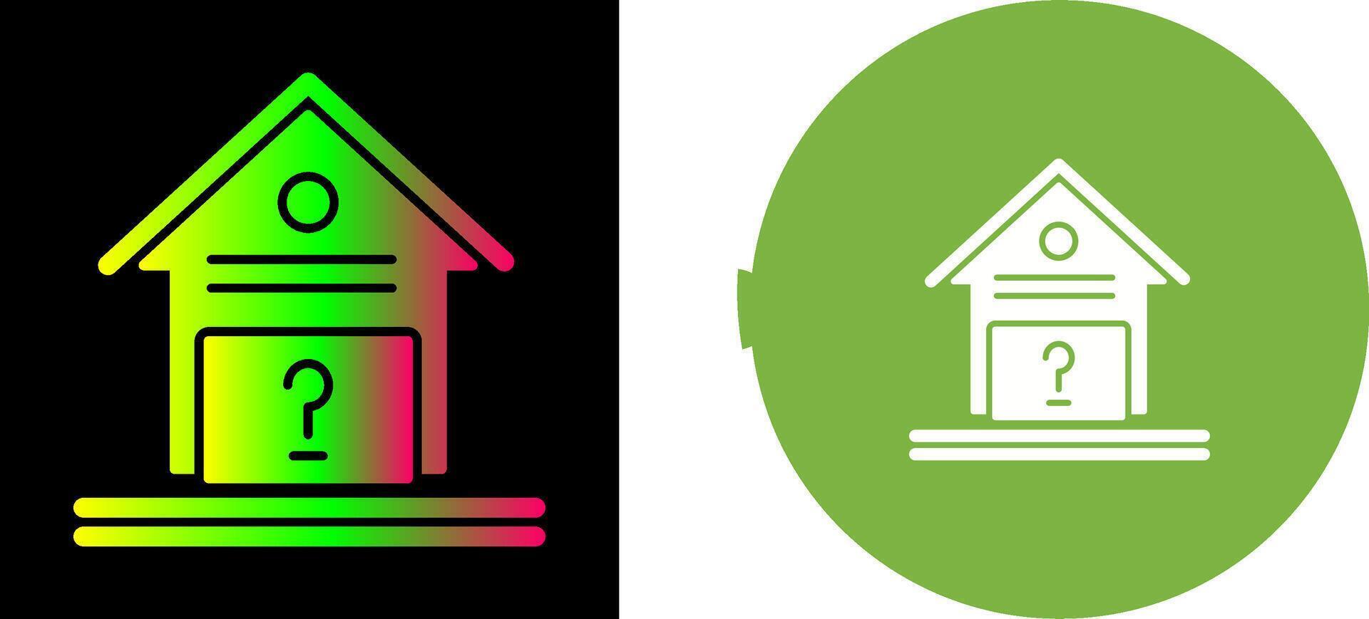 Unknown Icon Design vector