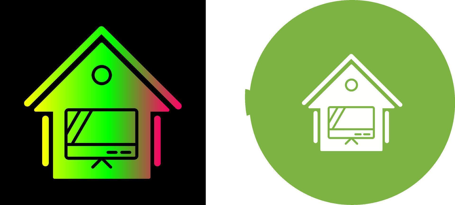 Smart TV Icon Design vector