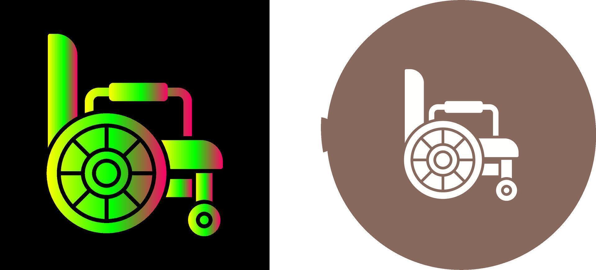 Wheelchair Icon Design vector