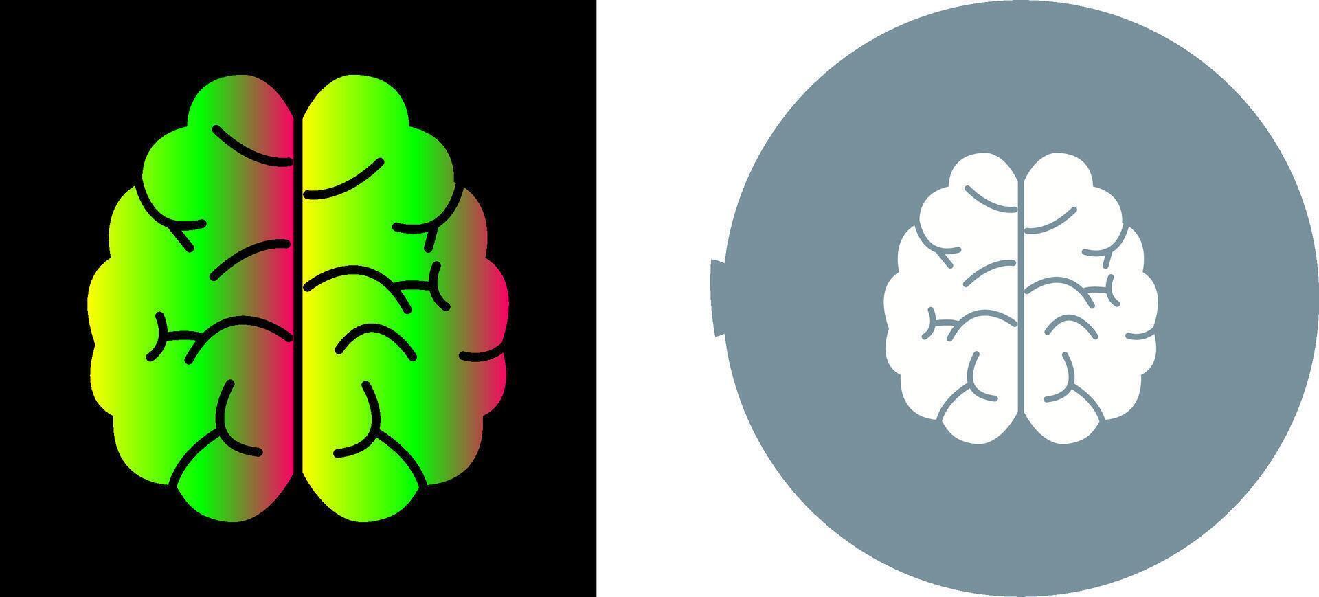 Brain Icon Design vector