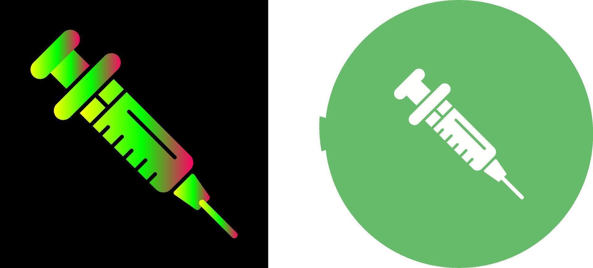 Injection Icon Design vector