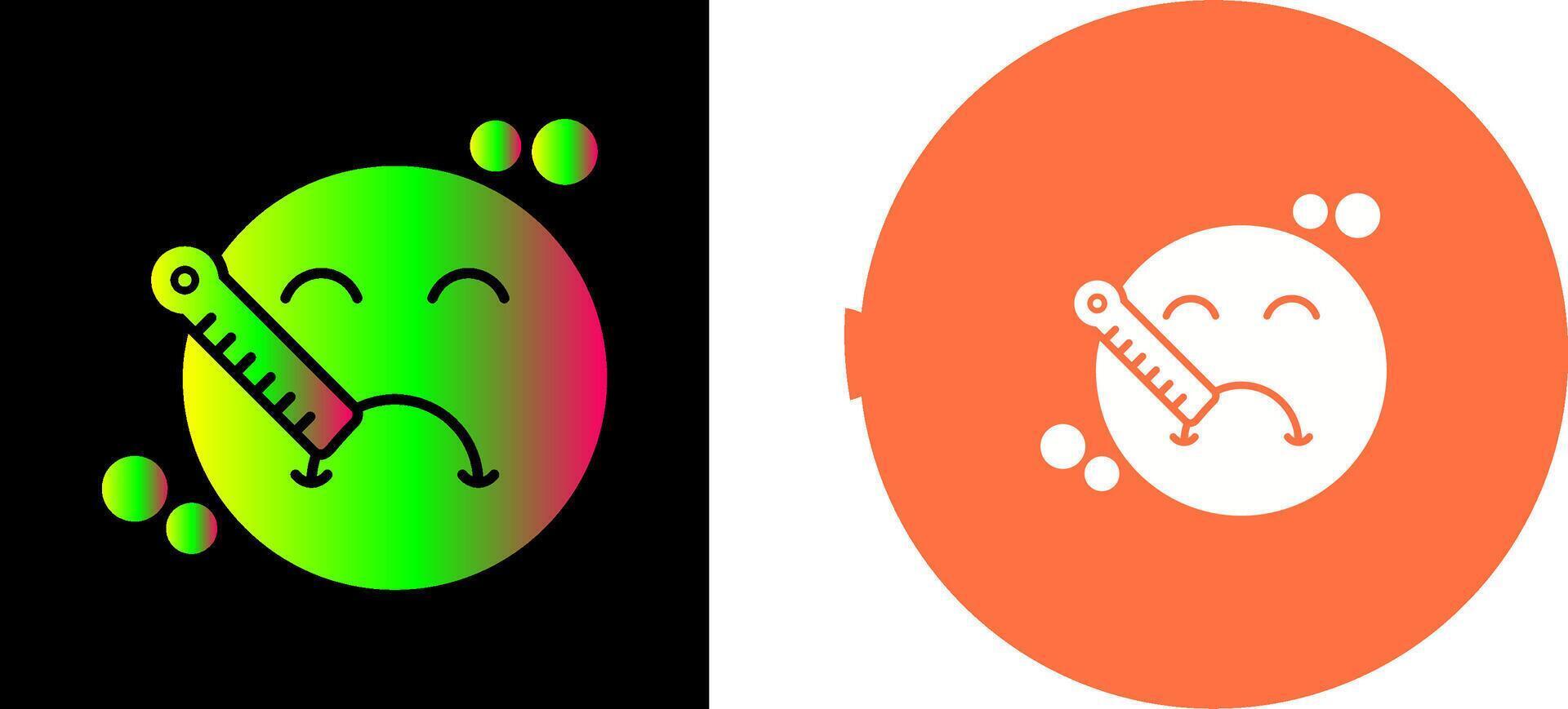 Sick Icon Design vector