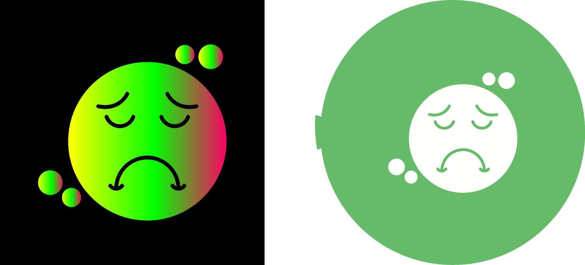 Sad Icon Design vector
