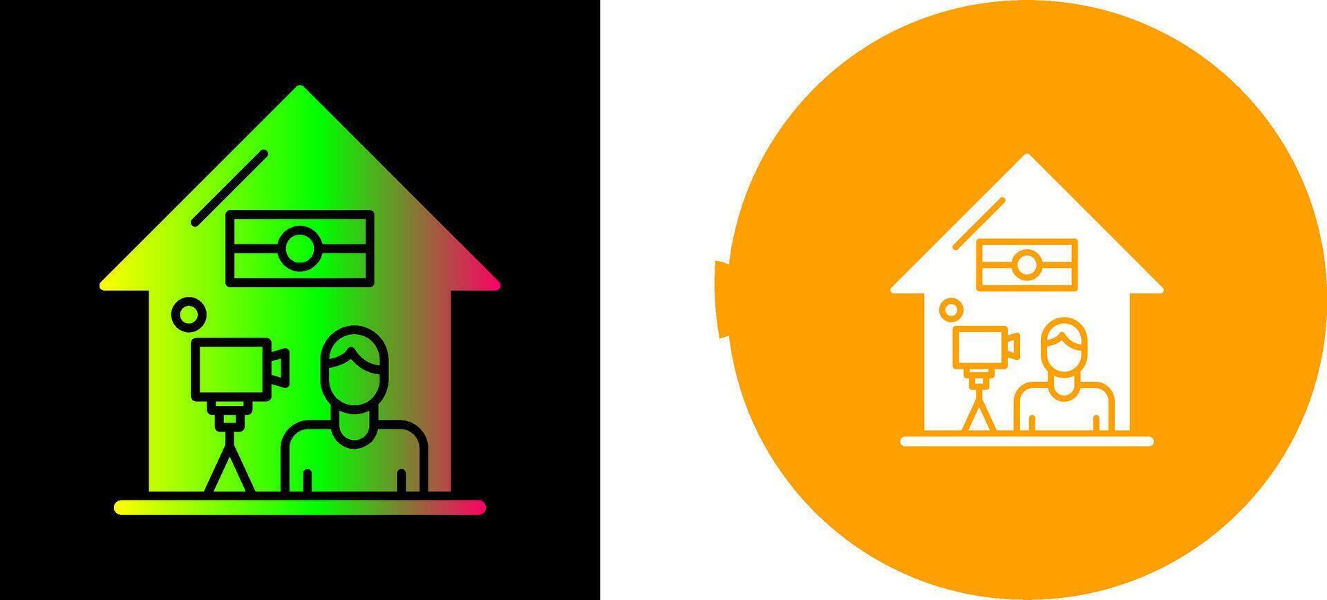 Lie Record Icon Design vector