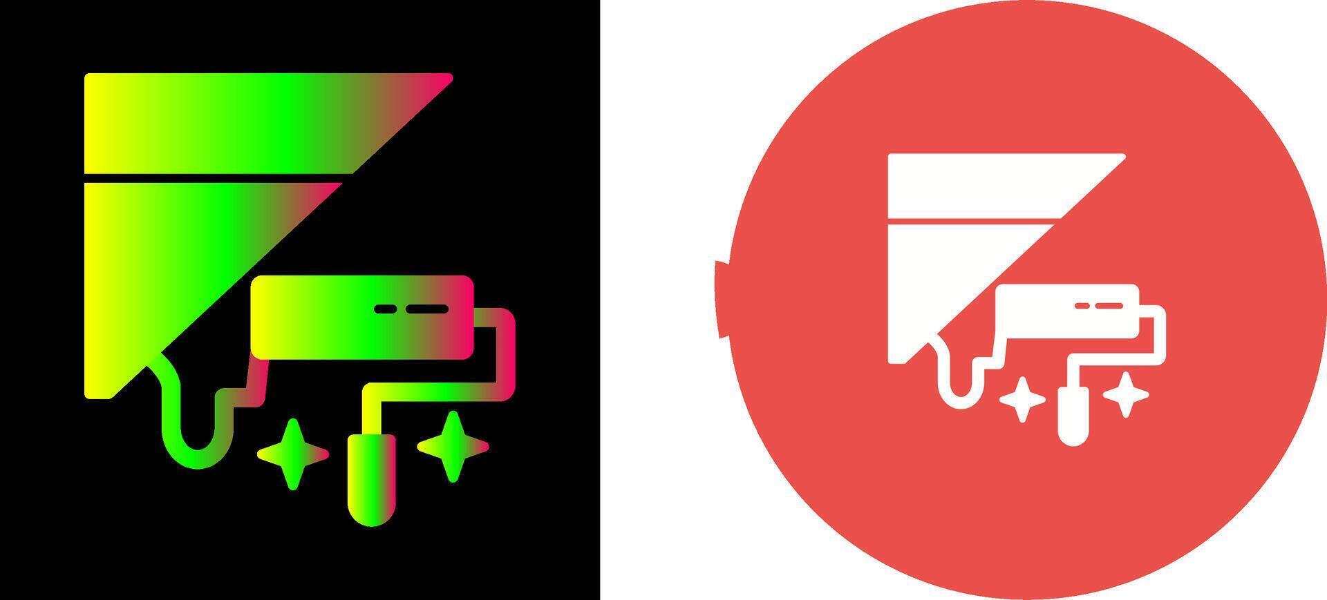 Paint Icon Design vector