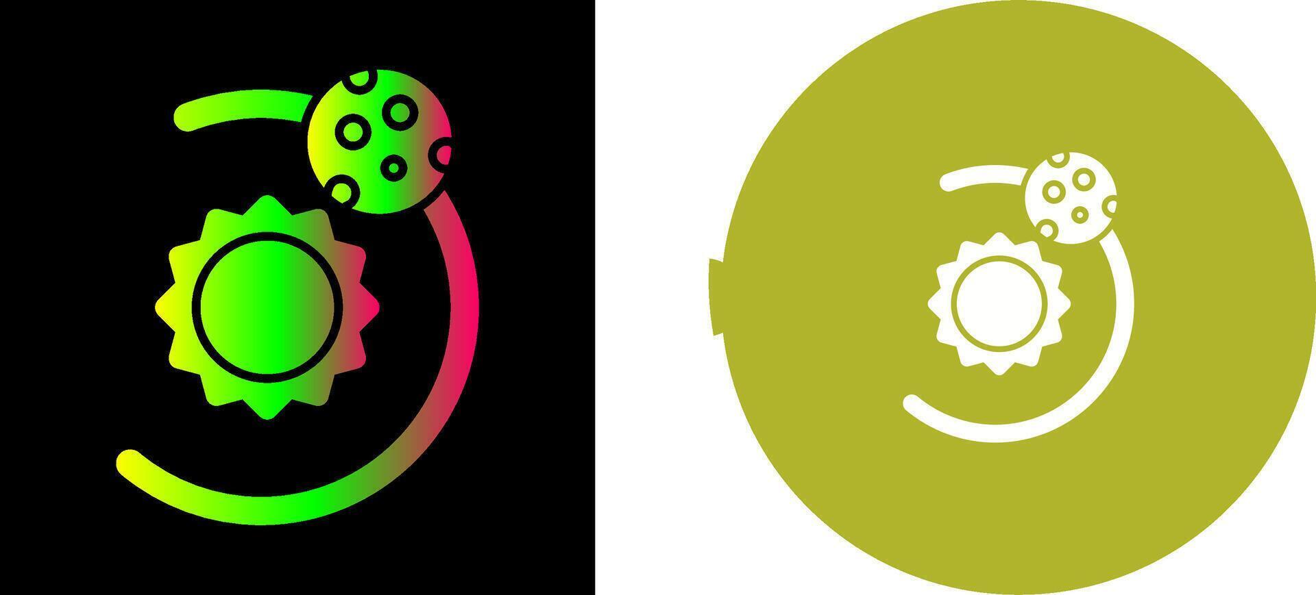 Orbit Icon Design vector