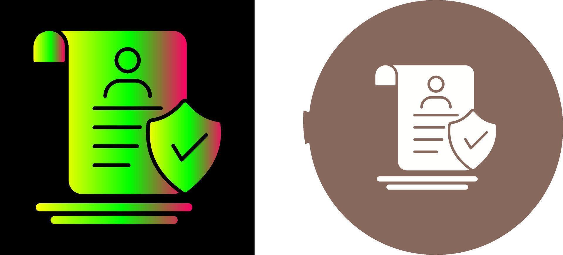 Verified Icon Design vector