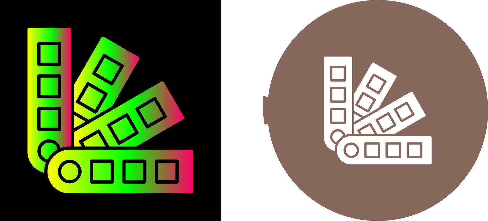 Pantone Icon Design vector