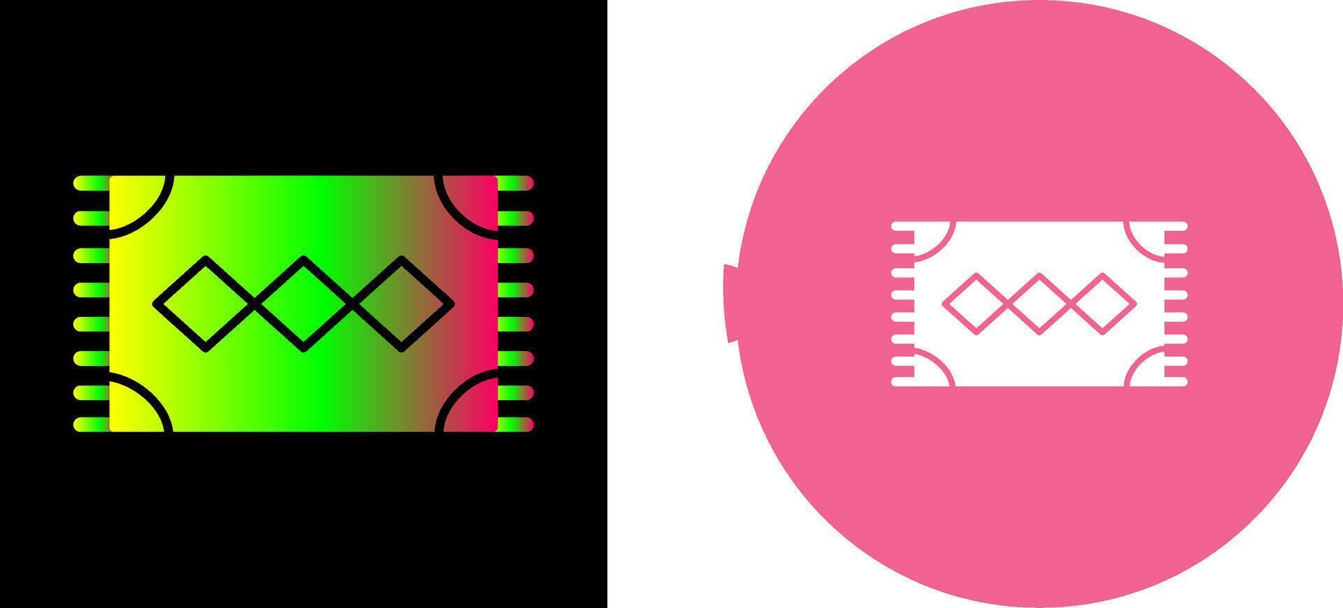 Rug Icon Design vector