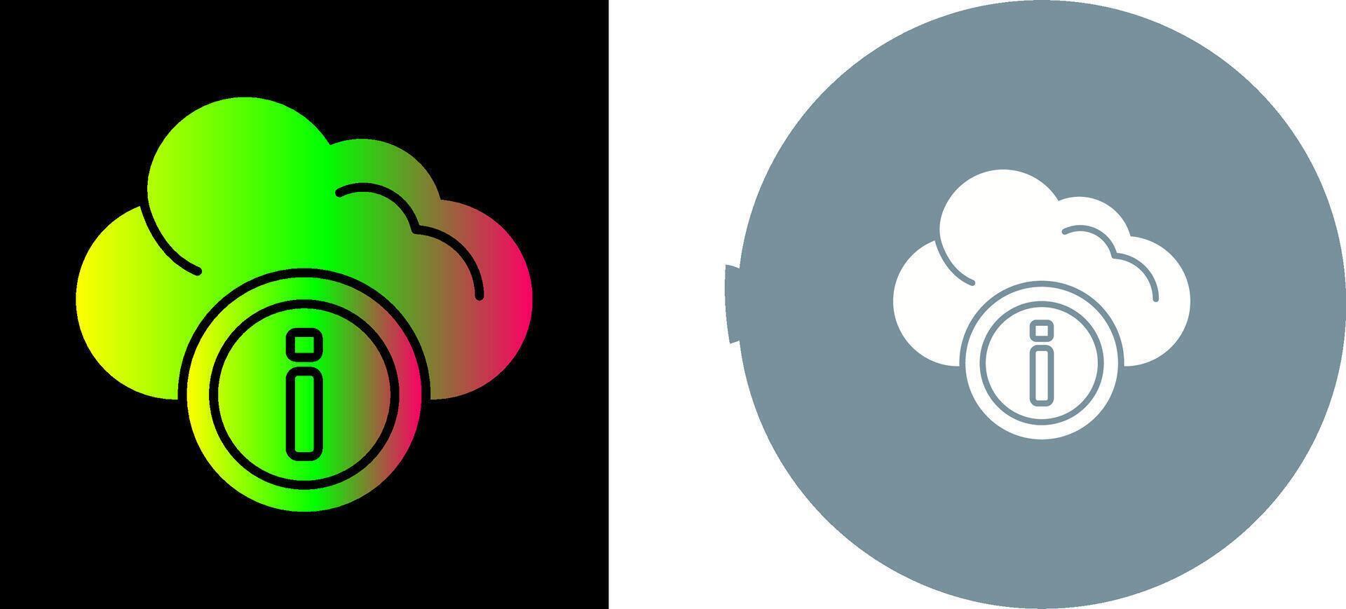 Cloud Computing Icon Design vector