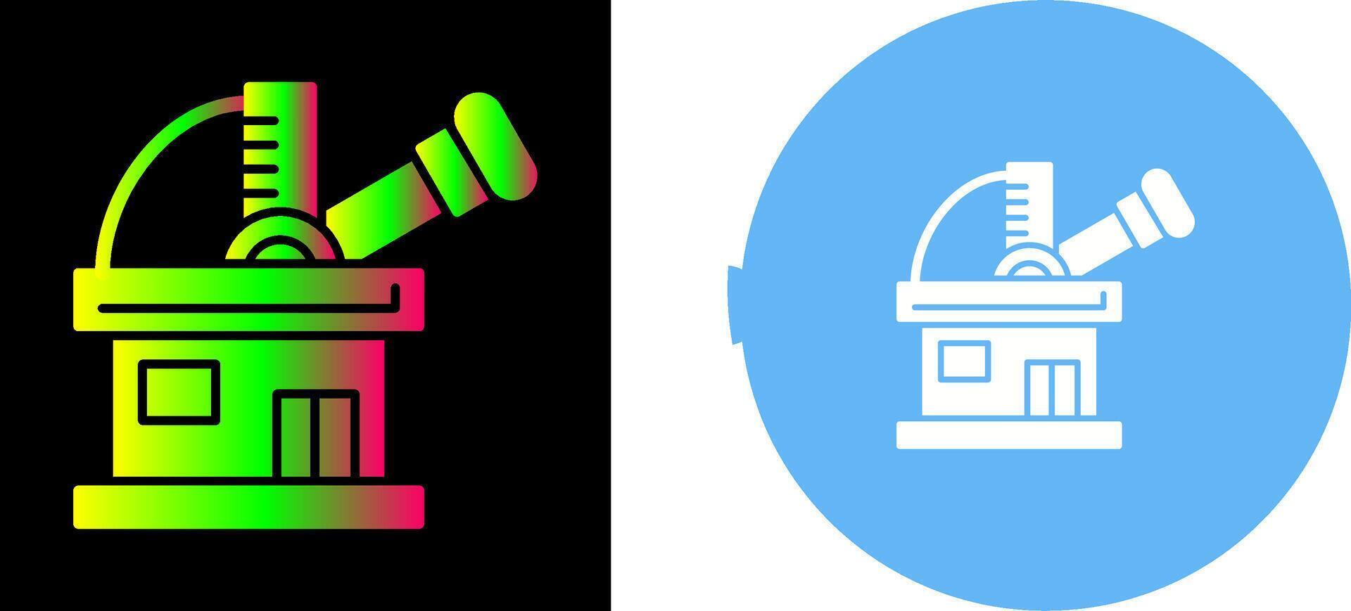 Observatory Icon Design vector