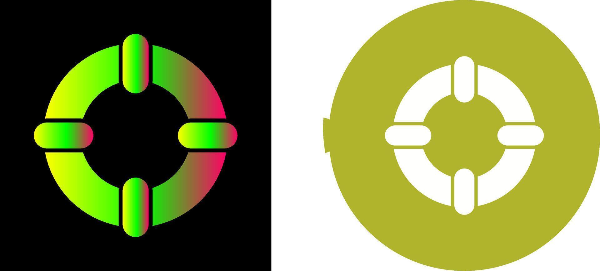 Life Guards Icon Design vector