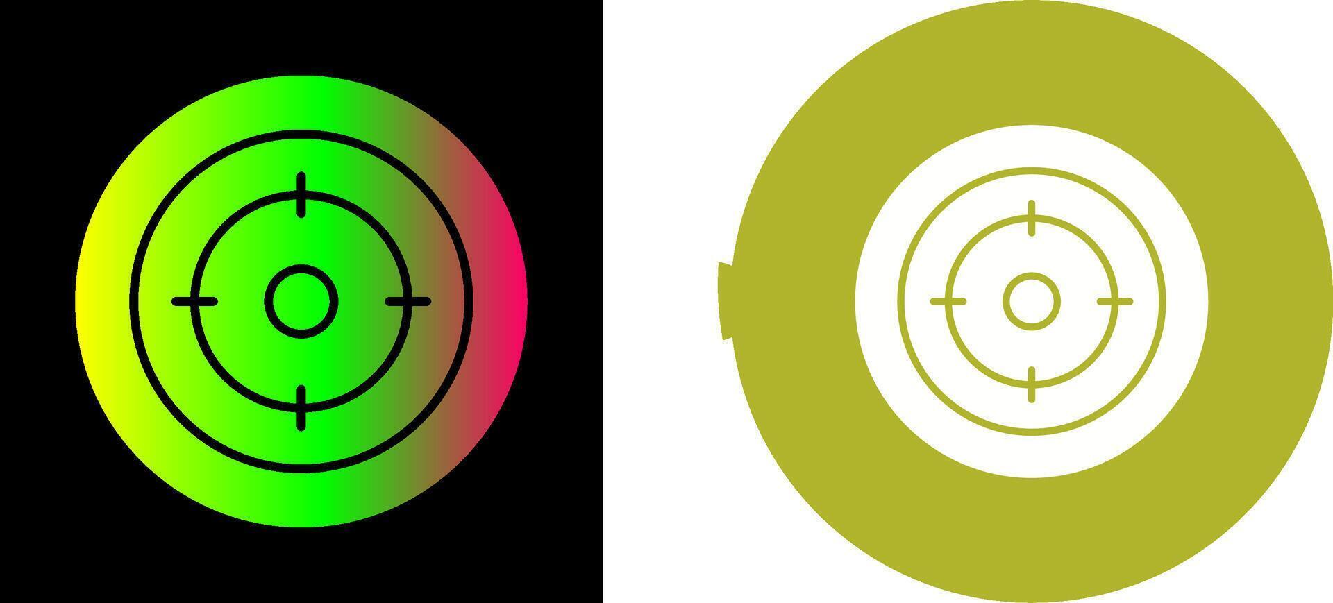 Target Icon Design vector
