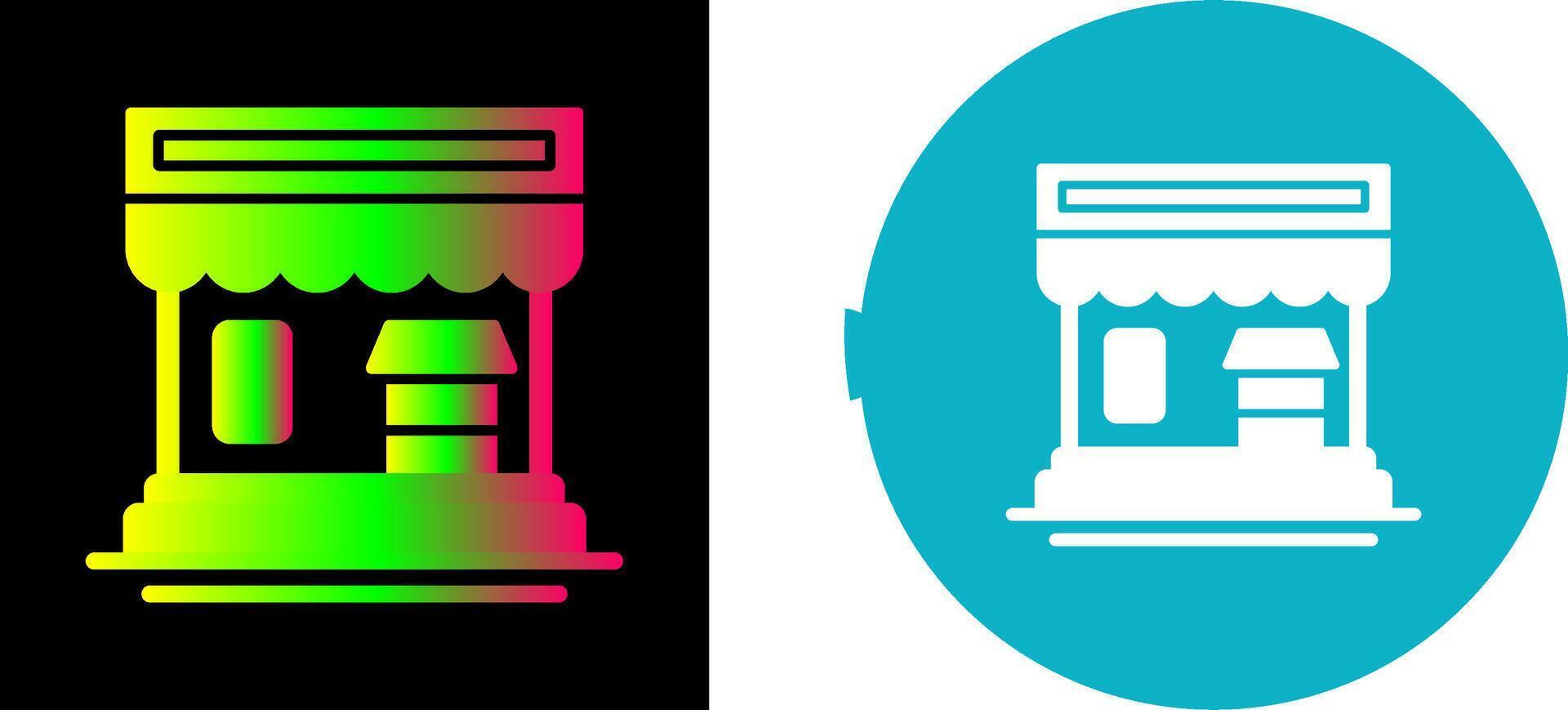 shop Icon Design vector