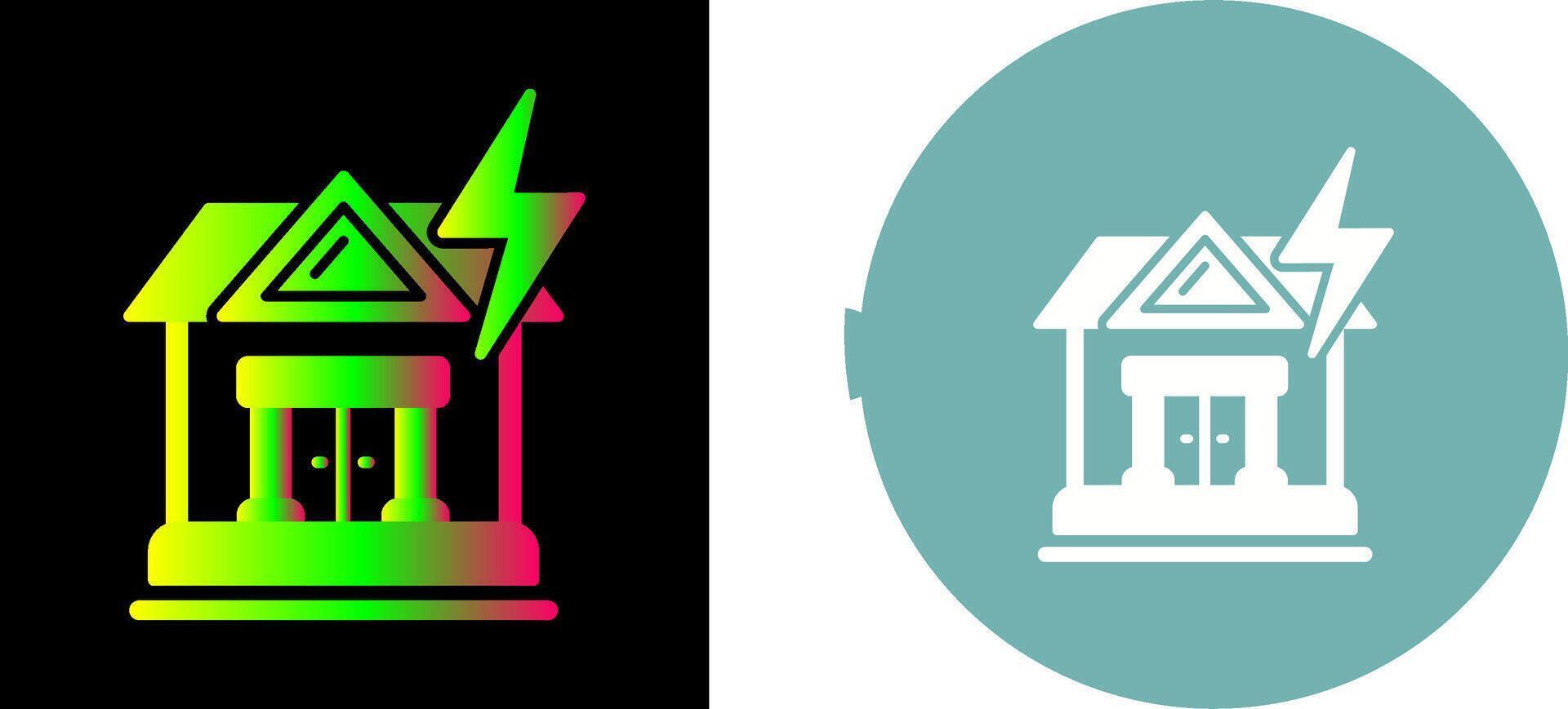 Natural Disaster Icon Design vector