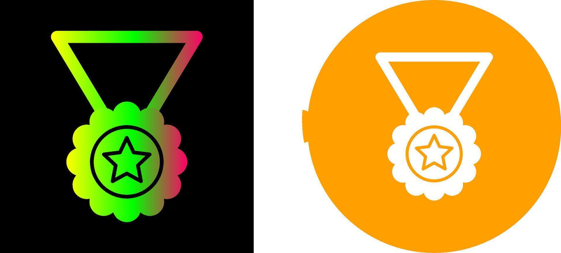 Medal Icon Design vector
