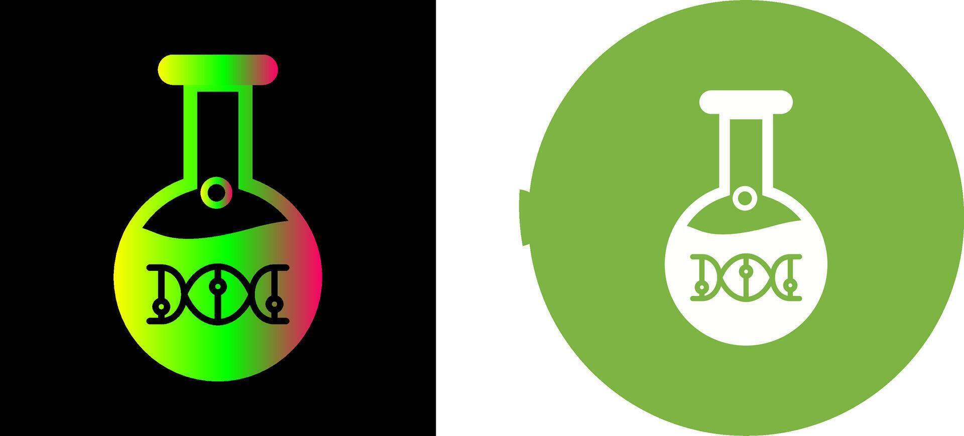 Dna Icon Design vector
