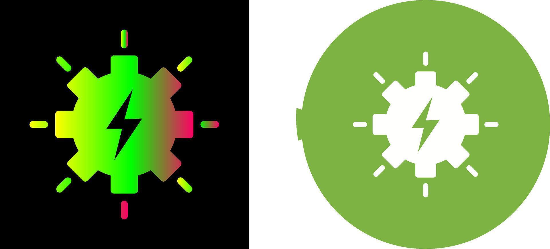 Electricity Icon Design vector
