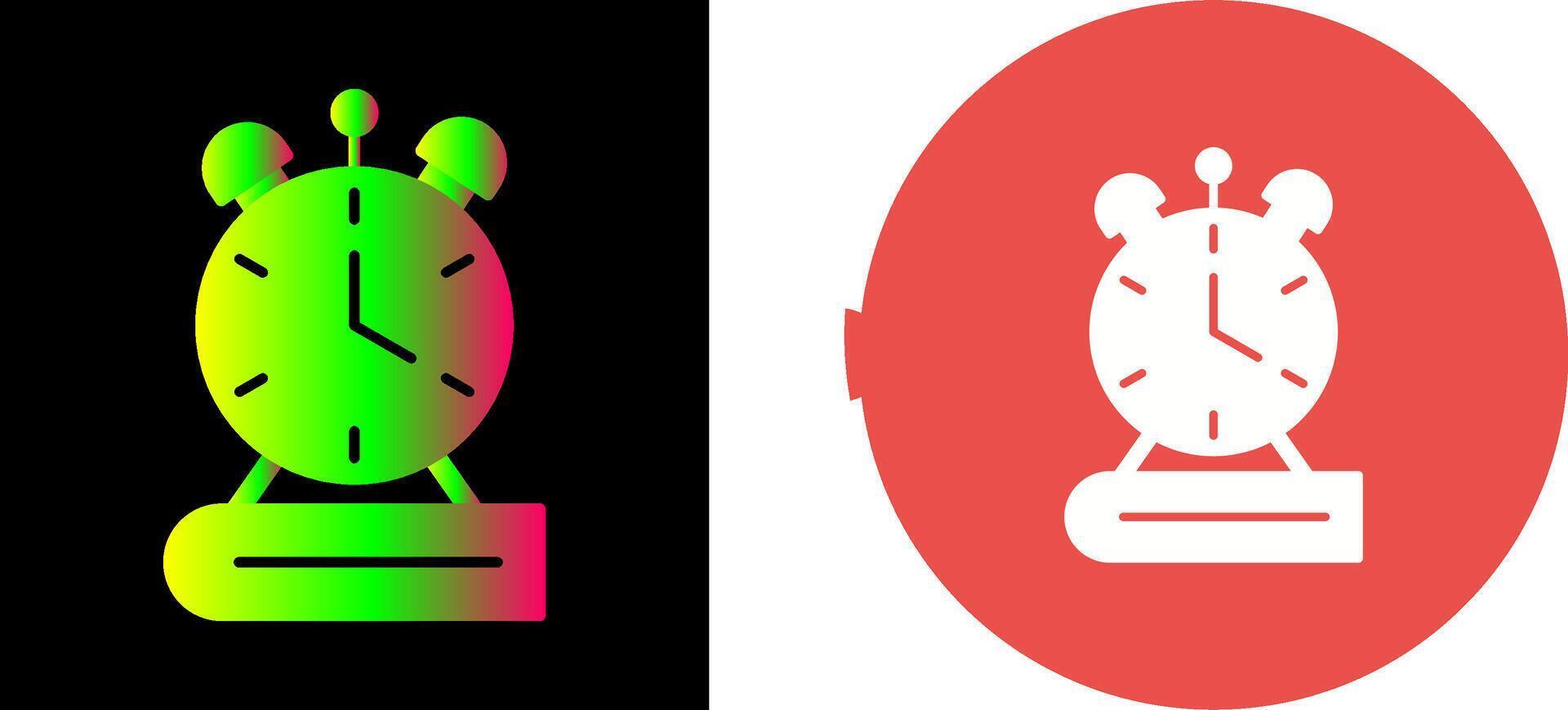 Alarm Clock Icon Design vector