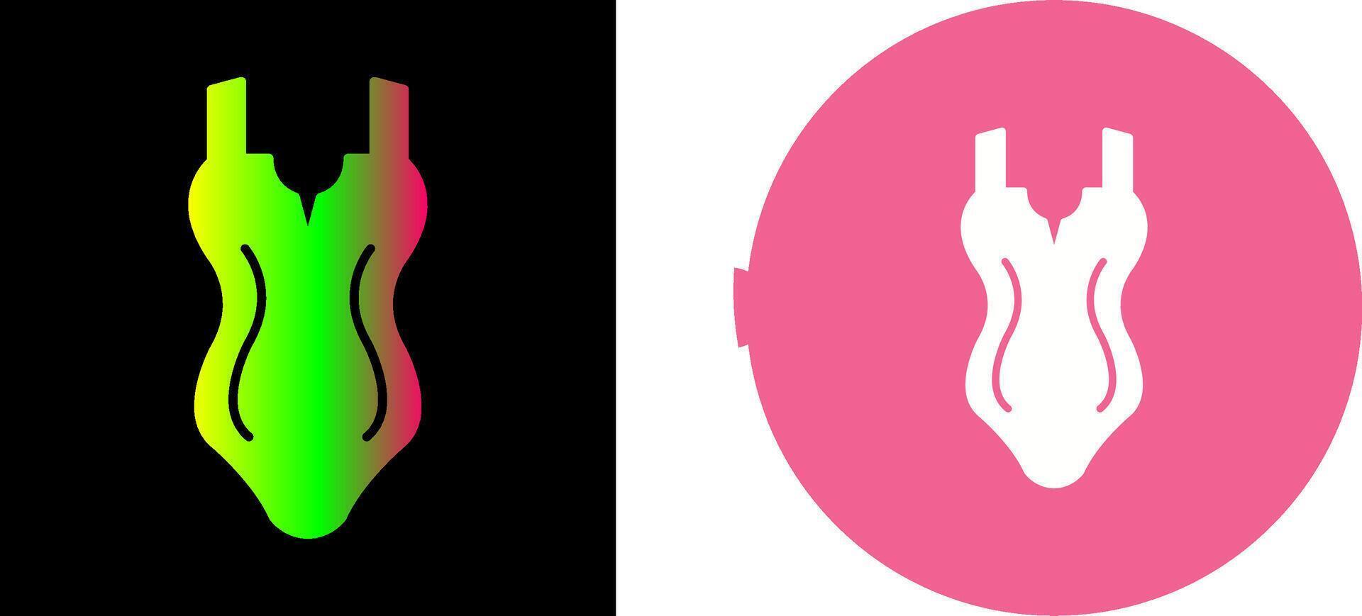 Swim Suit Icon Design vector