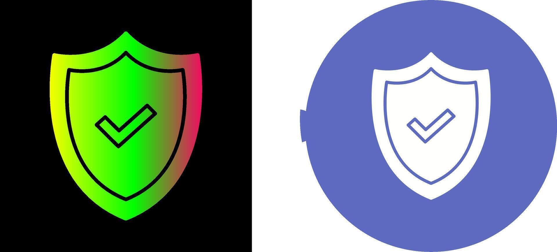 Shield Icon Design vector