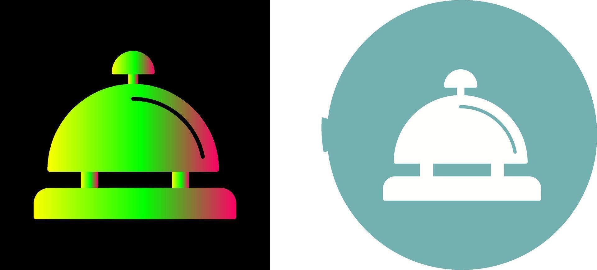 Desk Bell Icon Design vector