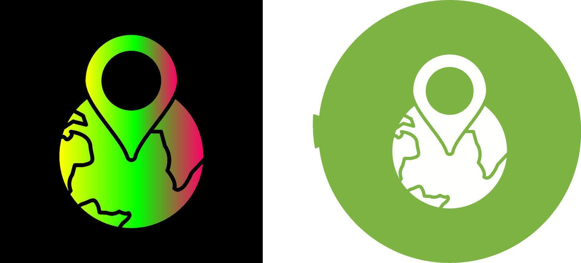 World tour Icon Design vector