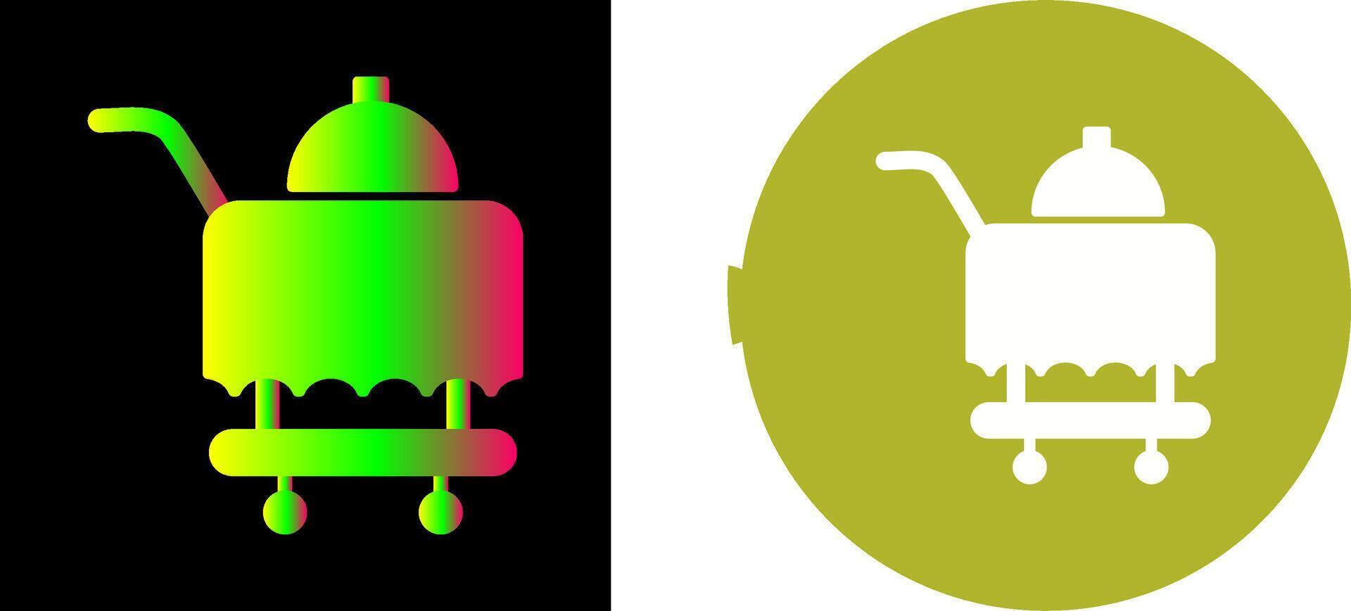Room Service Icon Design vector