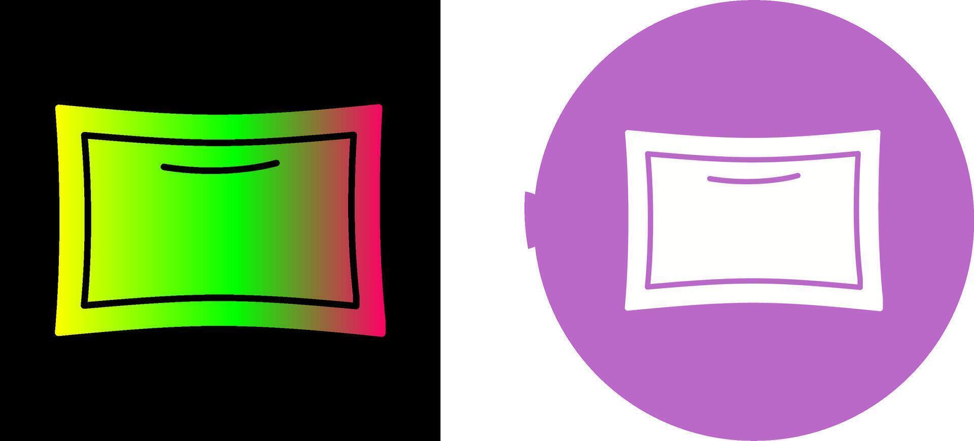 Pillow Icon Design vector