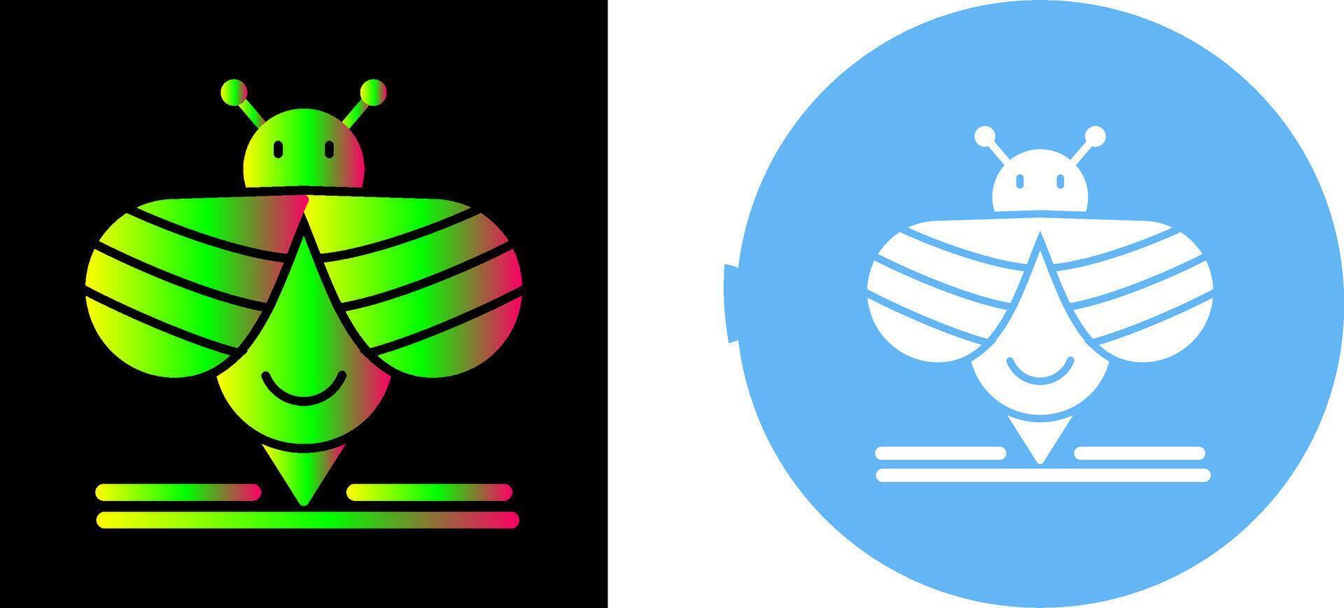 Bee Icon Design vector