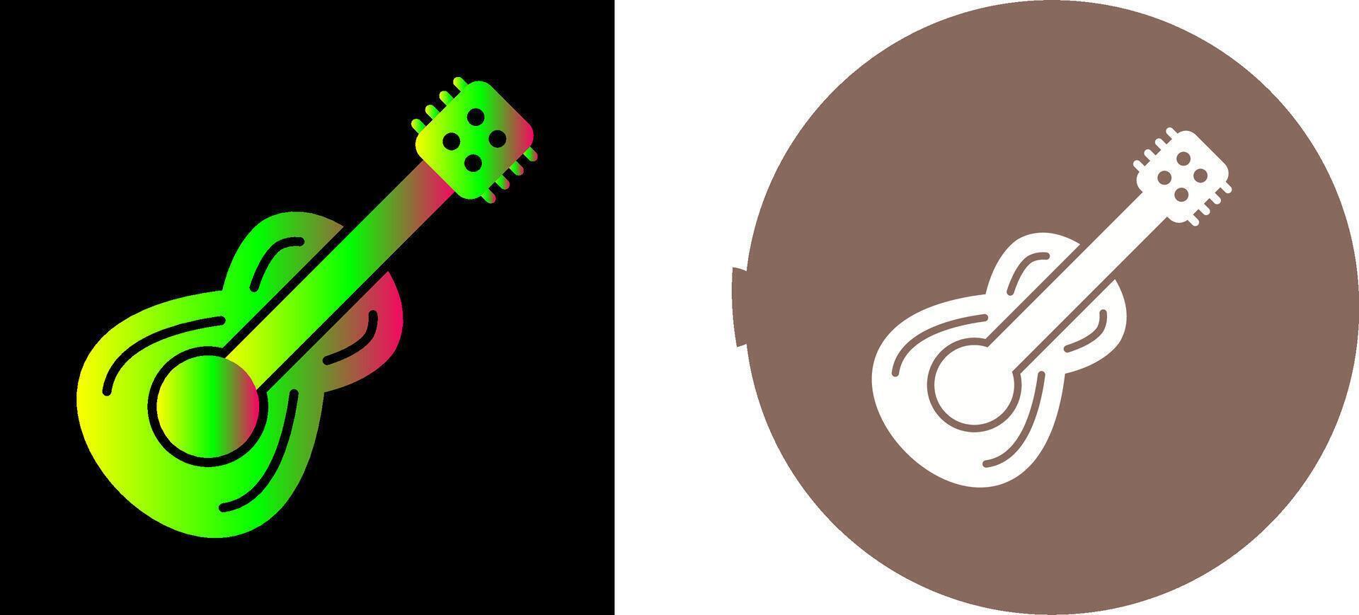 diseño de icono de guitarra vector