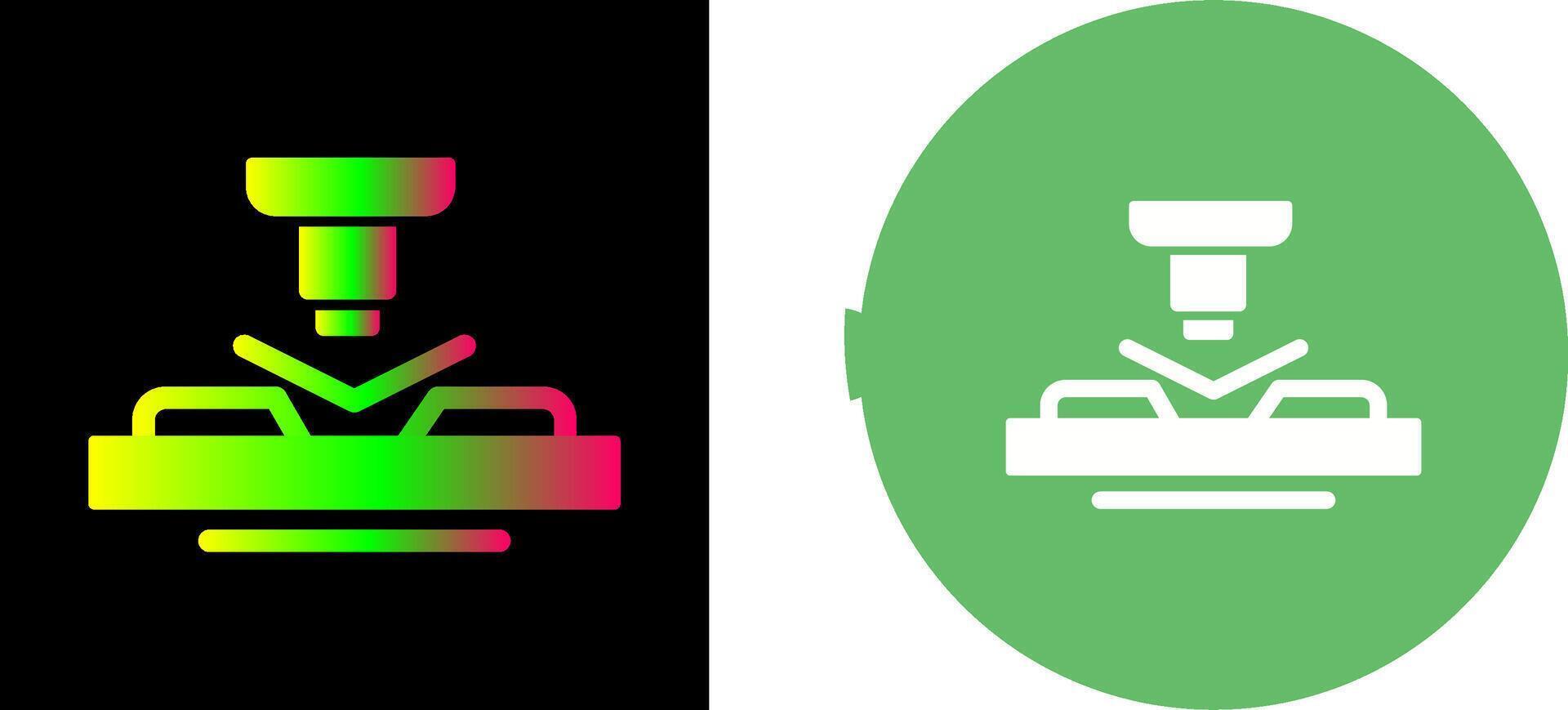 Press Icon Design vector