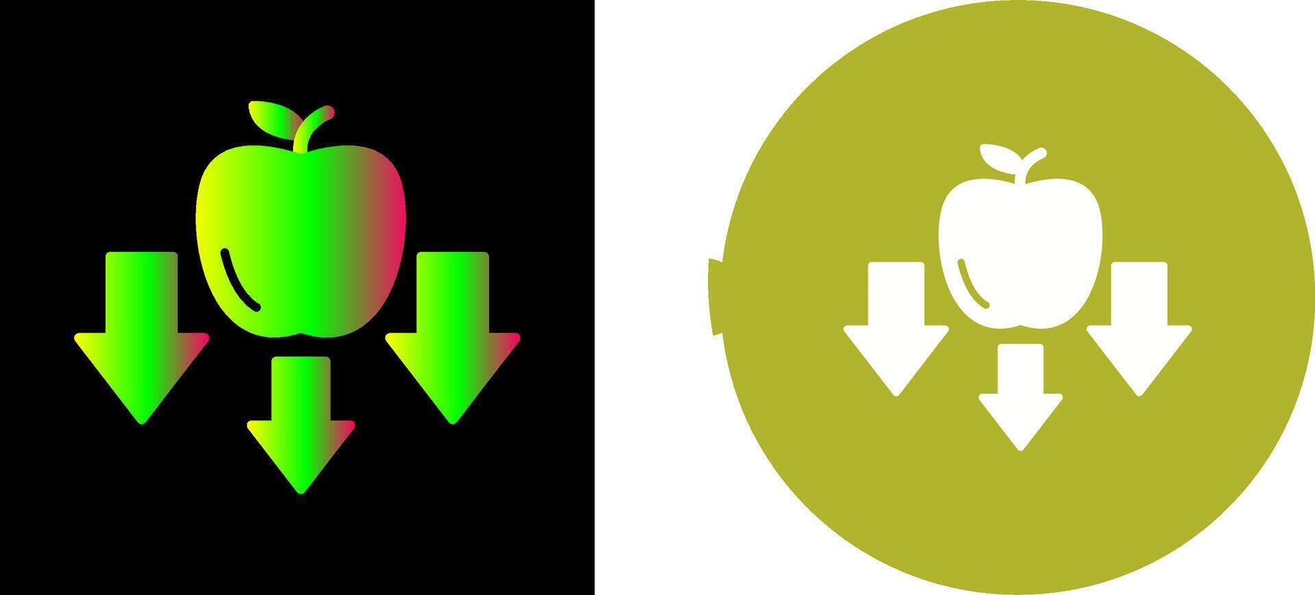 Gravity Icon Design vector