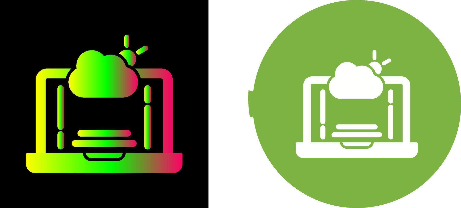 Weather Icon Design vector