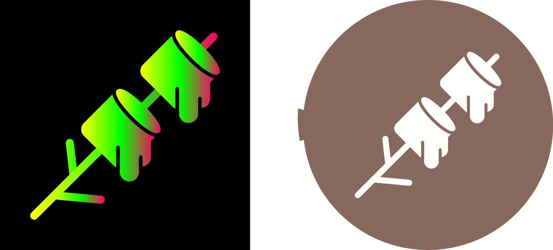 Marshmallows Icon Design vector