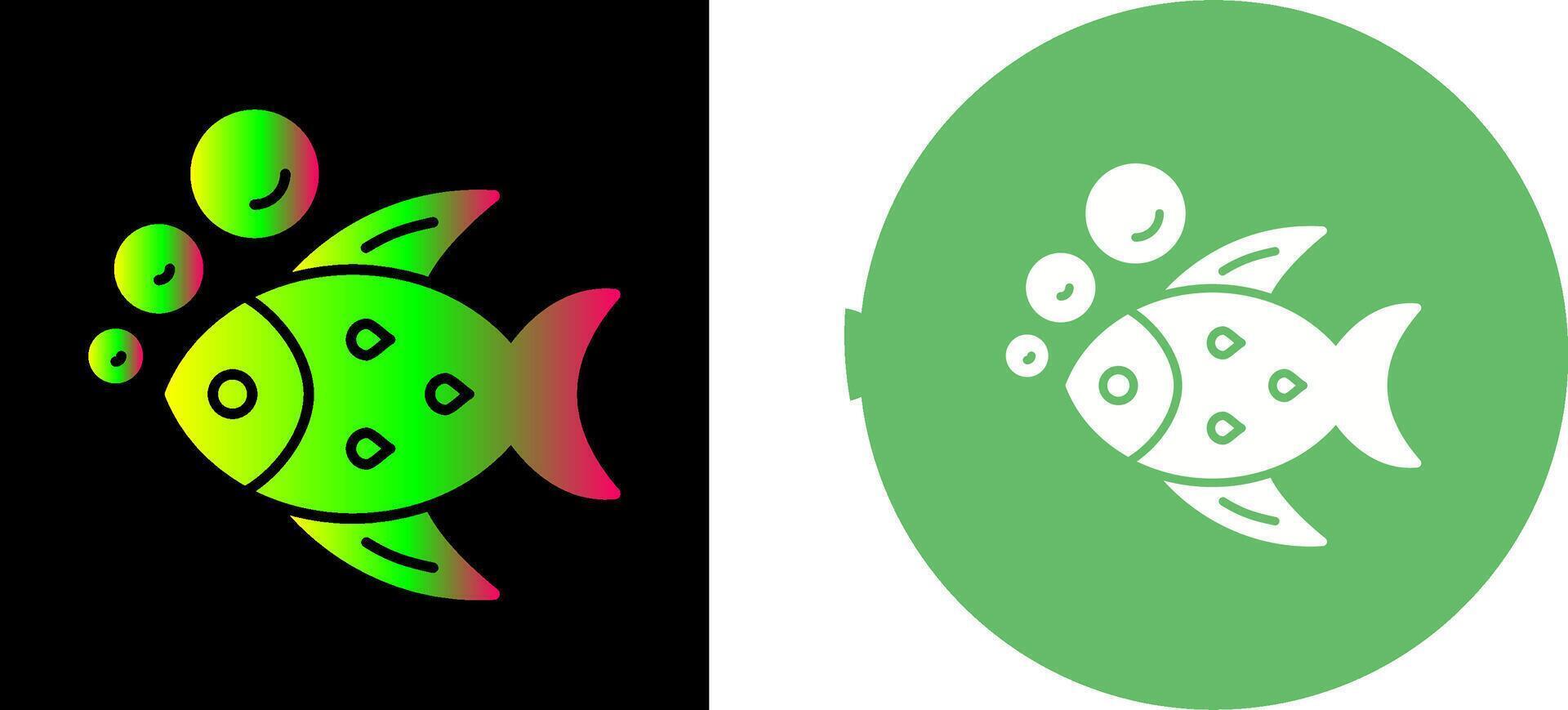 Fish Icon Design vector