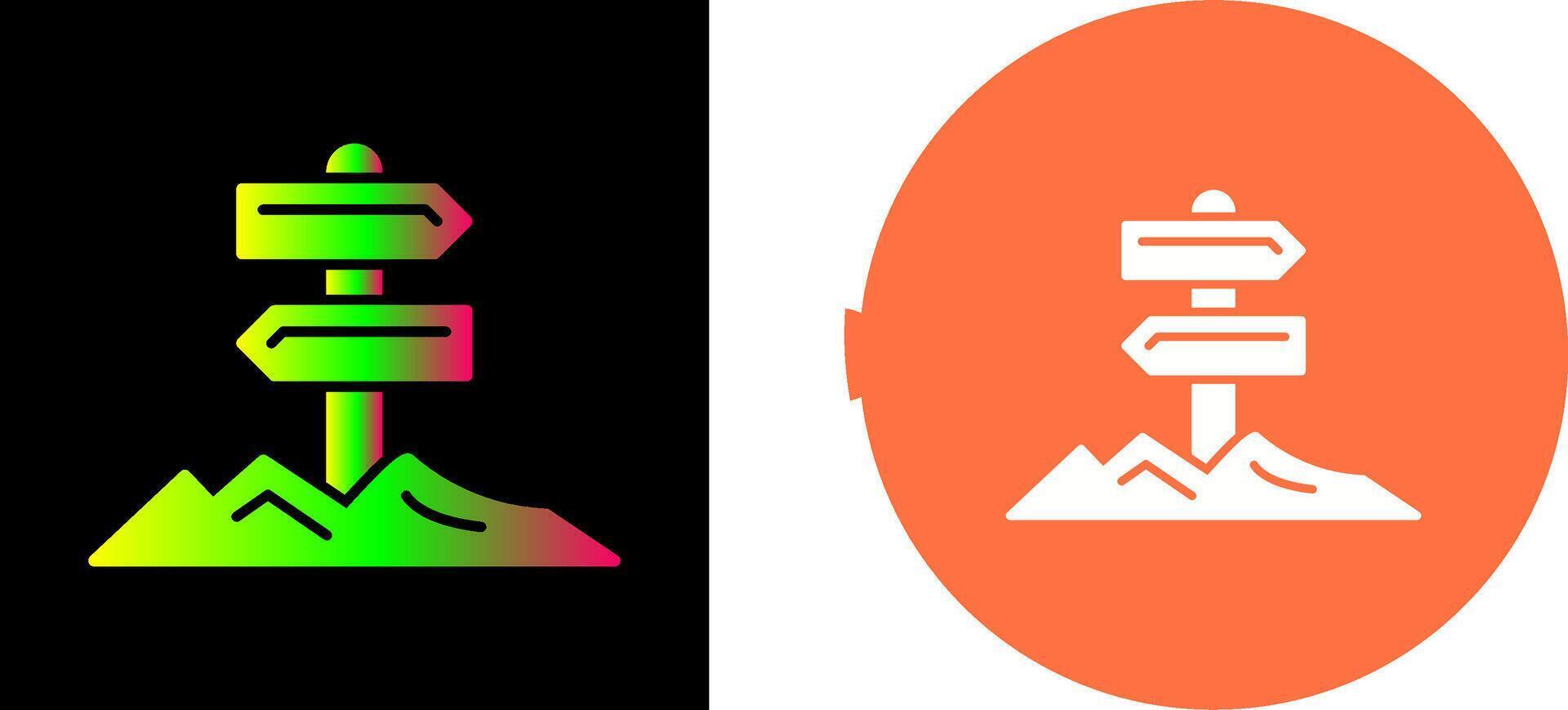 Direction Icon Design vector