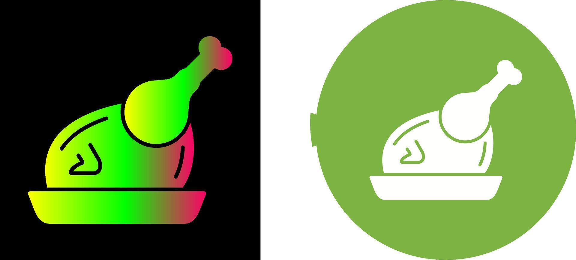 Chicken Icon Design vector