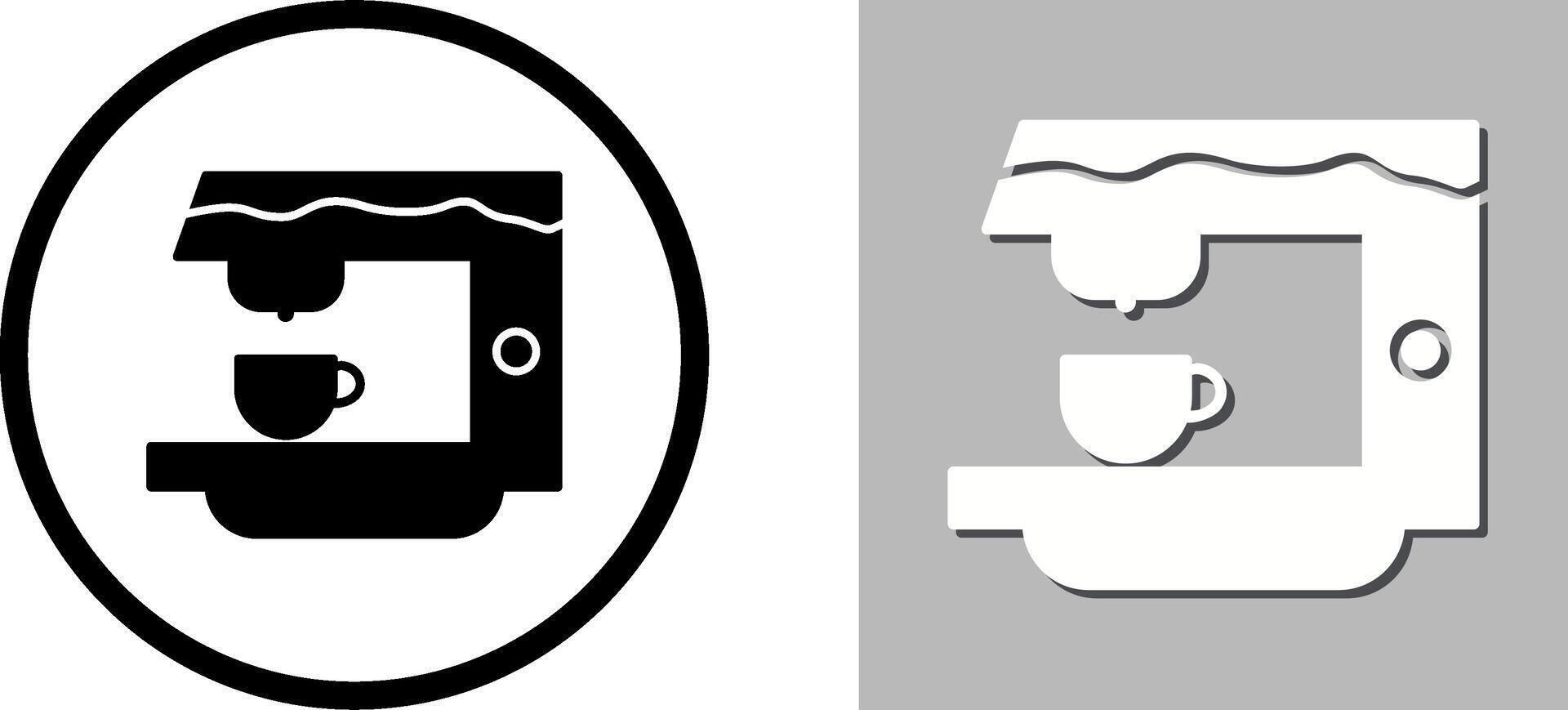 Coffee Machine Icon Design vector
