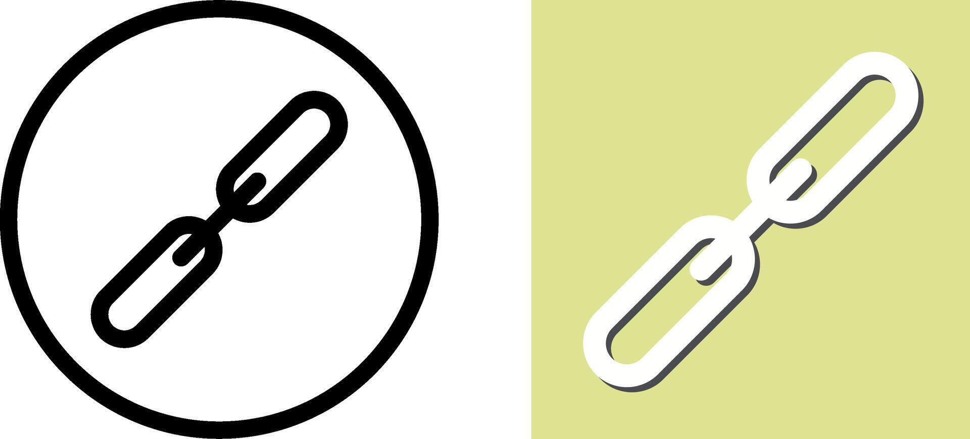 Link Building Icon Design vector