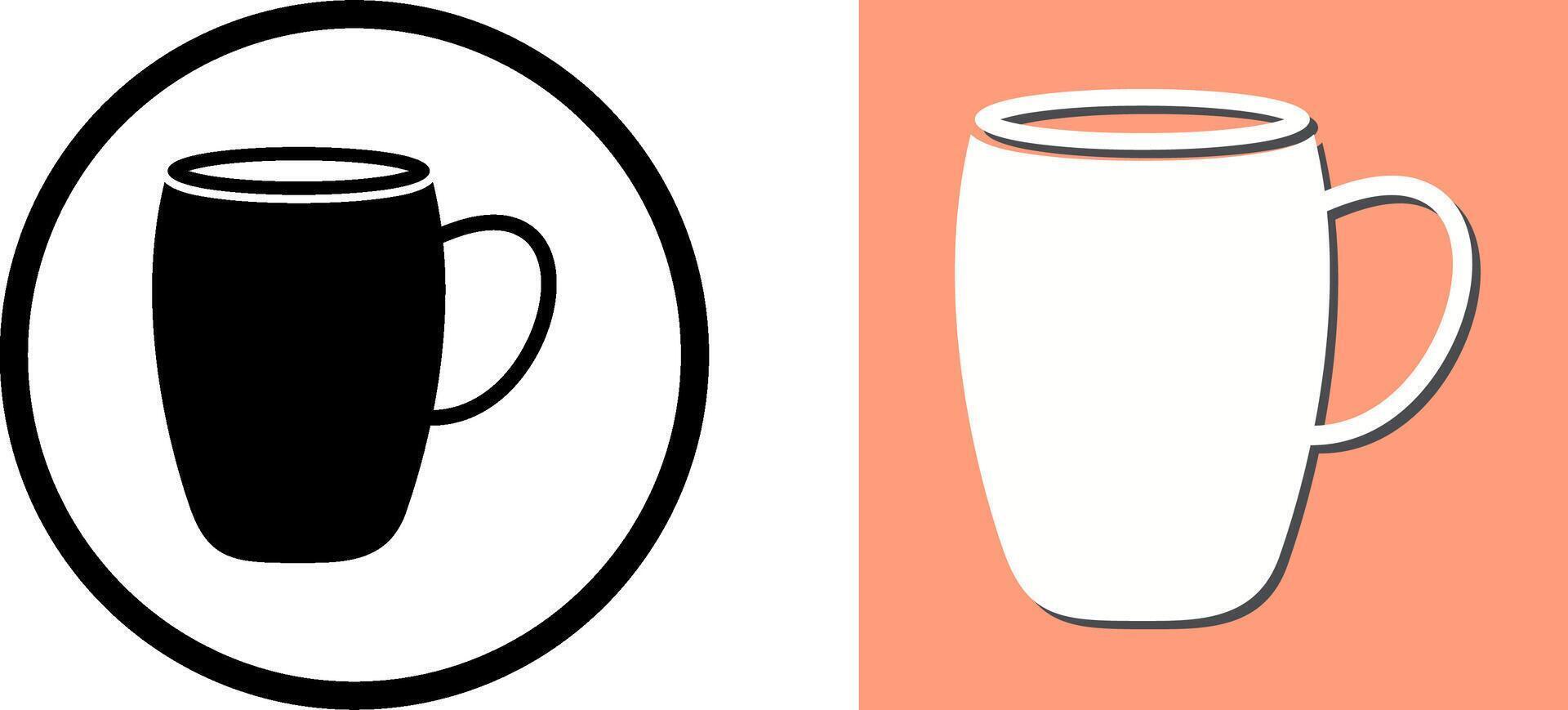 Mug Icon Design vector